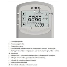 Aquecedor Solar Piscina placa 2M+Cdt+Valvs+Bomba Completo - 6