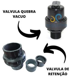 Aquecedor Solar Piscina placa 2M+Cdt+Valvs+Bomba Completo - 3