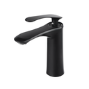 Ver imagem 1 de Torneira Monocomando de Bandada para Lavatório Preto Acabamento Fosco Hidrauarte - Hml02p
