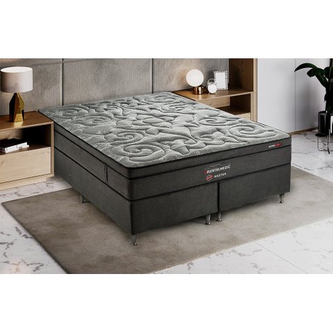 Colchão com Espuma Magnético Master Casal 138 X 1,88 - Orientalmedic