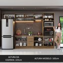 Ver imagem 6 de Armário de Cozinha Completa 330cm Rustic Stella Madesa 04