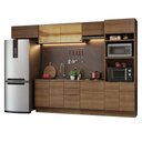 Ver imagem 3 de Armário de Cozinha Completa 330cm Rustic Stella Madesa 04