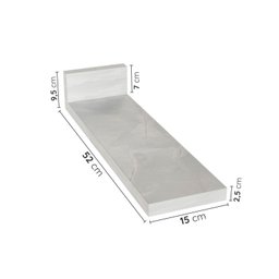 Tampo para Balcão Toalheiro 15cm Ipanema Cabecasa Madeiramadeira - 3