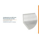 Ver imagem 3 de Tampo para Balcão Planejado Toalheiro 15cm Ipanema CabeCasa MadeiraOriginals Branco/Mármore