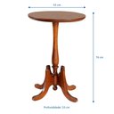 Ver imagem 3 de Mesa de Apoio Alta Frog 3003 - Imbuia Glazer