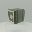 Ver imagem 4 de Vaso Decorativo Enfeite Planta Aparador Cerâmica 10x10x10cm Verde