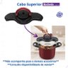Cabo Superior Original para Panela de Pressão Rochedo Clipso 4,5 Litros - 5