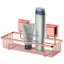Ver imagem 1 de Suporte Porta Shampoo de Parede com Adesivo - Rose Gold