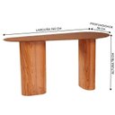 Ver imagem 3 de Aparador Orgânico Madeira 150cm Ecos Marrom/Mel