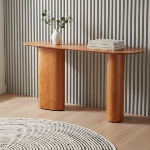 Aparador Orgânico Madeira 150cm Ecos Marrom/Mel