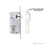 Fechadura Pado Concept 407 Cromado Canto Redondo 40mm Externa Yale - 3