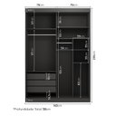 Ver imagem 3 de Guarda-Roupa 2 Portas de Correr Samambaia CabeCasa MadeiraOriginals