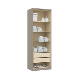 Guarda Roupa Casal Modulado 4 Peças Elegance - 14 Guarda Roupa Casal Modulado 4 Peças Elegance - 14