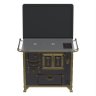 Fogao a Lenha GII N 2 Renaissance Preto Cald Sd - 8