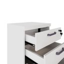 Ver imagem 6 de Gaveteiro Organizador 2 Gavetas e Espaço P/ Pastas F5 Office