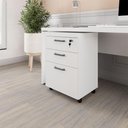 Ver imagem 1 de Gaveteiro Organizador 2 Gavetas e Espaço P/ Pastas F5 Office