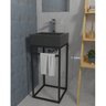 Gabinete Para Banheiro Em Ferro Estilo Industrial 40Cm - 1