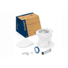 Kit Bacia Convencional+compl Instalacao+assento Pp Soft Close Thema Plus Branco - Incepa - 1