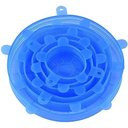 Ver imagem 5 de Kit 6 Super Tampas Potes Universal Stretch Silicone Premium