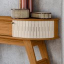 Ver imagem 3 de Aparador Estoril 136cm 306130 Naturale Off White Madetec