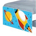 Ver imagem 4 de Bi Cama Juvenil Zap com Cabeceira Foguete Espacial