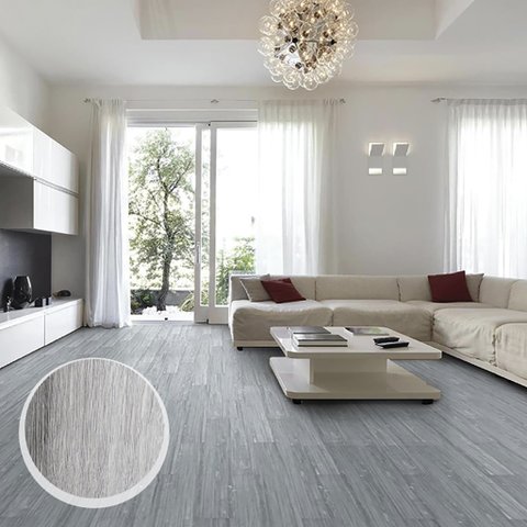 Piso Vinilico Colado Régua Cities 2mm Casa Grassi