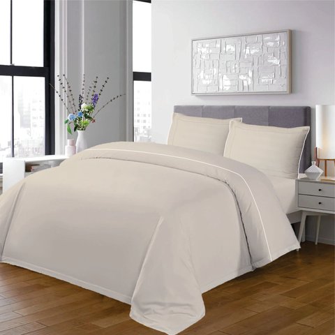 Jogo de Cama Mônaco King 4 Peças - 100% Algodão