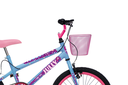 Ver imagem 4 de Bicicleta Jully Aro 20 Aero 36 Raias, Freios V-brake Dianteiro e Traseiro, Suporte de Guidão Down Hi