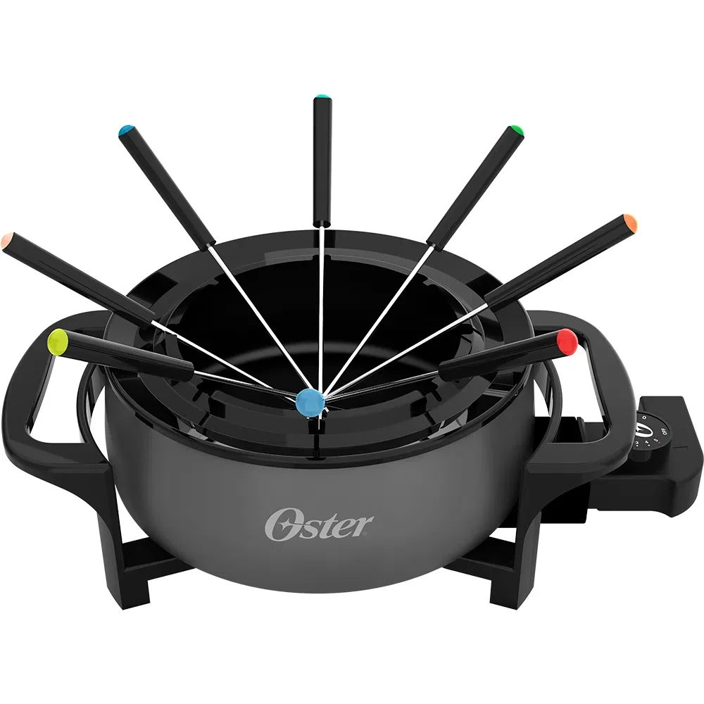 Panela Elétrica para Fondue Cinza - OFND100 - Oster:220V - 10