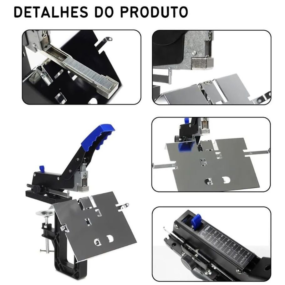 Ver imagem 5 de Grampeador Cavalo Manual de Bancada Plano e Dorso até 60fls