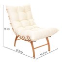 Ver imagem 3 de Poltrona Costela com Puff