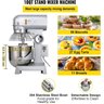 Happybuy Mixer Comercial 10qt, 3 Velocidades, 500w, Aço Inox - 3