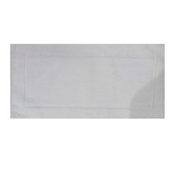 Tapete Passadeira Athenas Rozac 50x 100 Cm Antiderrapante - Branco - 1