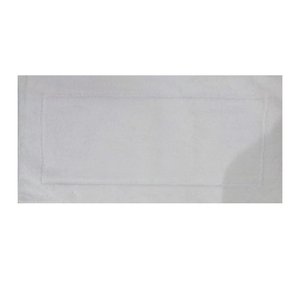 Tapete Passadeira Athenas Rozac 50x 100 Cm Antiderrapante - Branco