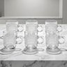 Jogo Copos de Vidro Xícara Caneca de 250ml Conjunto Kit 6pçs - 4