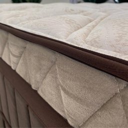 Conjunto Cama Box Queen Rony Com Molas Ensacadas 158x198x69cm - 7