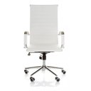 Ver imagem 1 de Cadeira de Escritório Giratoria Eames Branca - Alta | Cromada