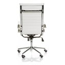 Ver imagem 3 de Cadeira de Escritório Giratoria Eames Branca - Alta | Cromada