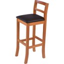 Ver imagem 4 de Banqueta Olímpia em Madeira Maciça Amêndoa