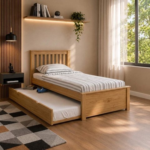 Cama + Cama Auxiliar Solteirão Ecoconfort Cera