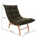 Ver imagem 3 de Poltrona Costela com Puff