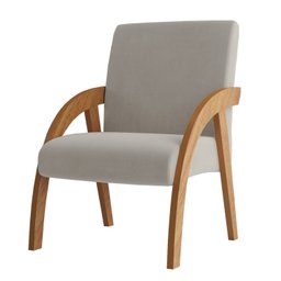 Poltrona Decorativa Veludo Duda Espresso Móveis - 2