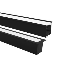 Perfil para Fita de Led Taschibra Apex 35x28 Embutir 28x35x1000mm - 1