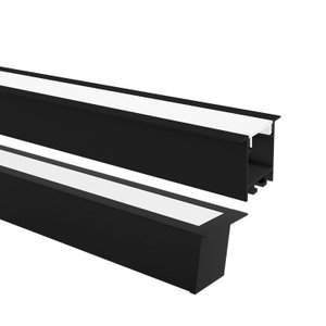 Perfil para Fita de Led Taschibra Apex 35x28 Embutir 28x35x1000mm