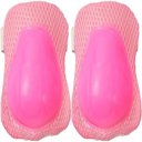 Ver imagem 4 de Kit Capacete Proteção Infantil Cotoveleira Munhequeira 7 Peças Menina Rosa