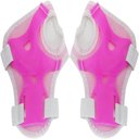 Ver imagem 3 de Kit Capacete Proteção Infantil Cotoveleira Munhequeira 7 Peças Menina Rosa