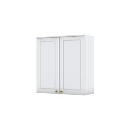 Aéreo Gaspar 02 Portas 800mm Nova York Branco - Bela Móveis - 1