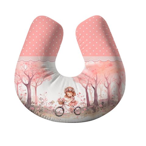 Almofada para Amamentar Bosque Encantado Rosa Menina
