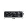 Kit Conjunto Teclado e Mouse com Fio Usb Wired - 3
