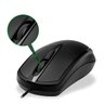 Kit Conjunto Teclado e Mouse com Fio Usb Wired - 5